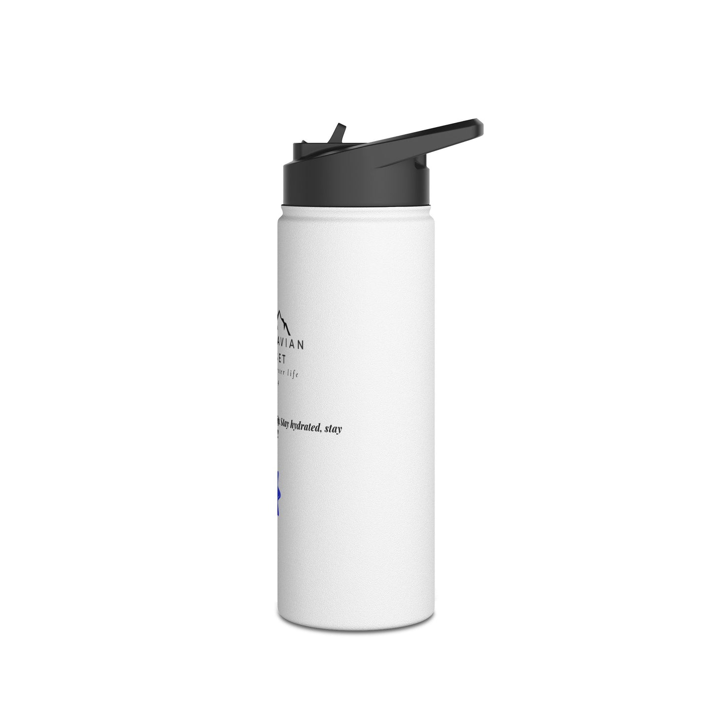 Stainless Steel Water Bottle SM Logo