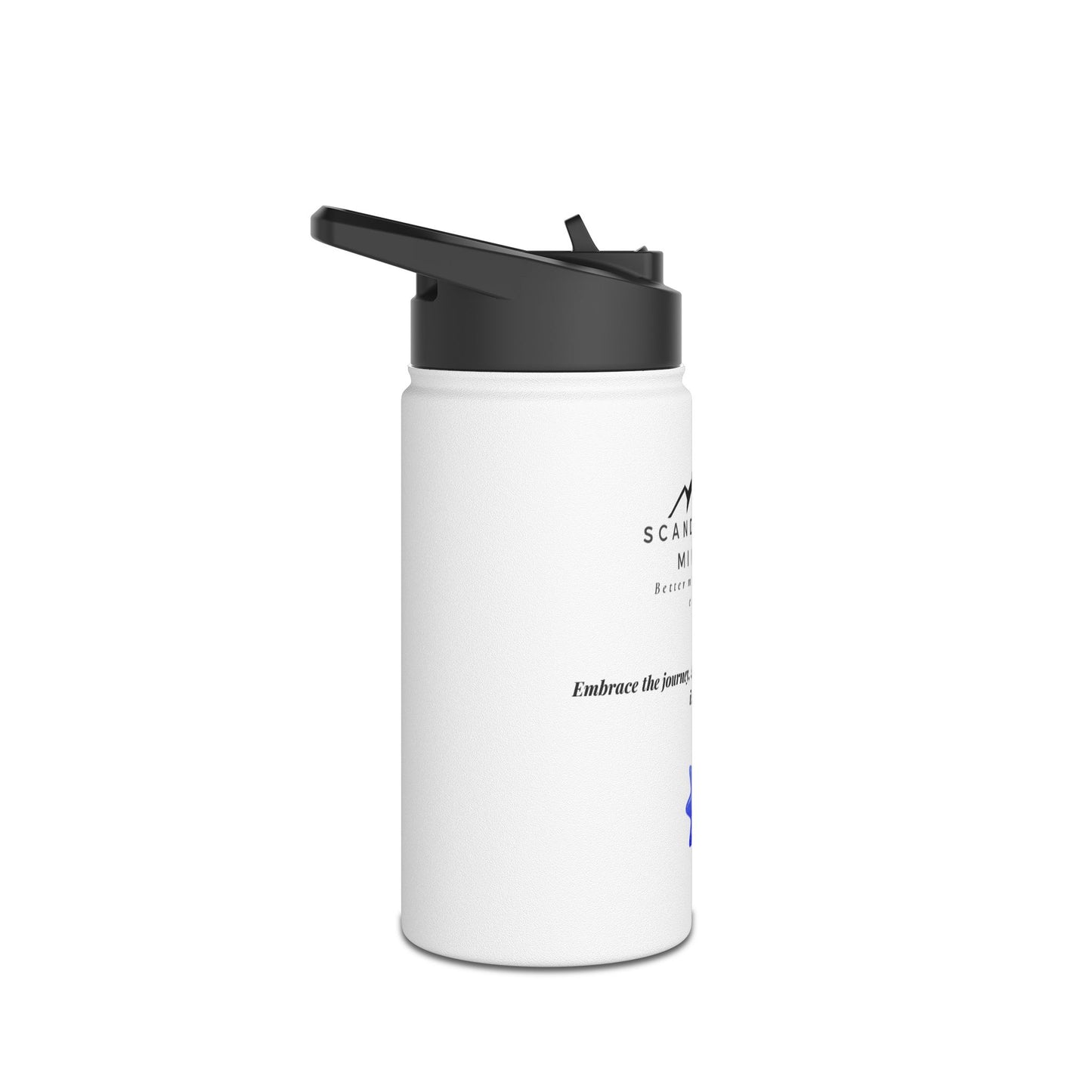 Stainless Steel Water Bottle SM Logo