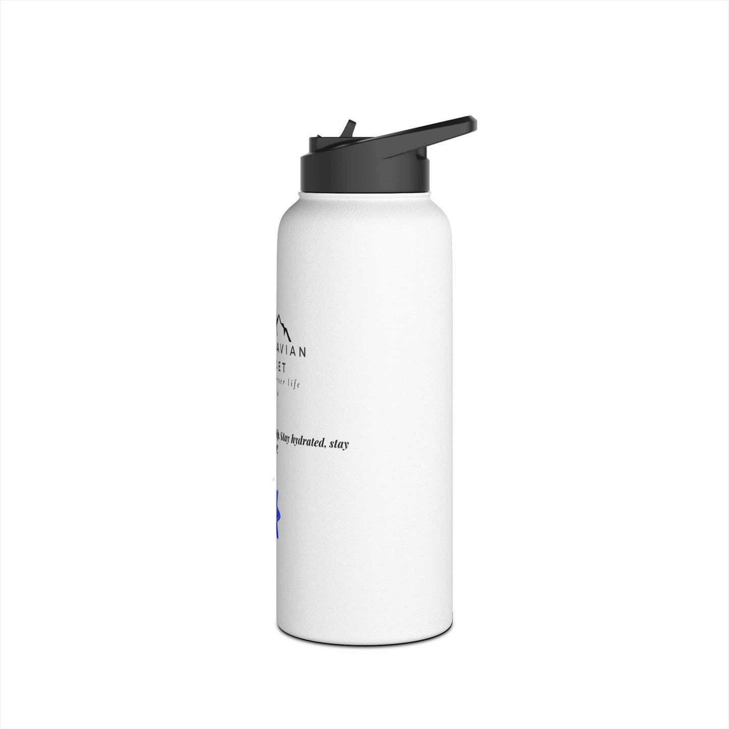 Stainless Steel Water Bottle SM Logo