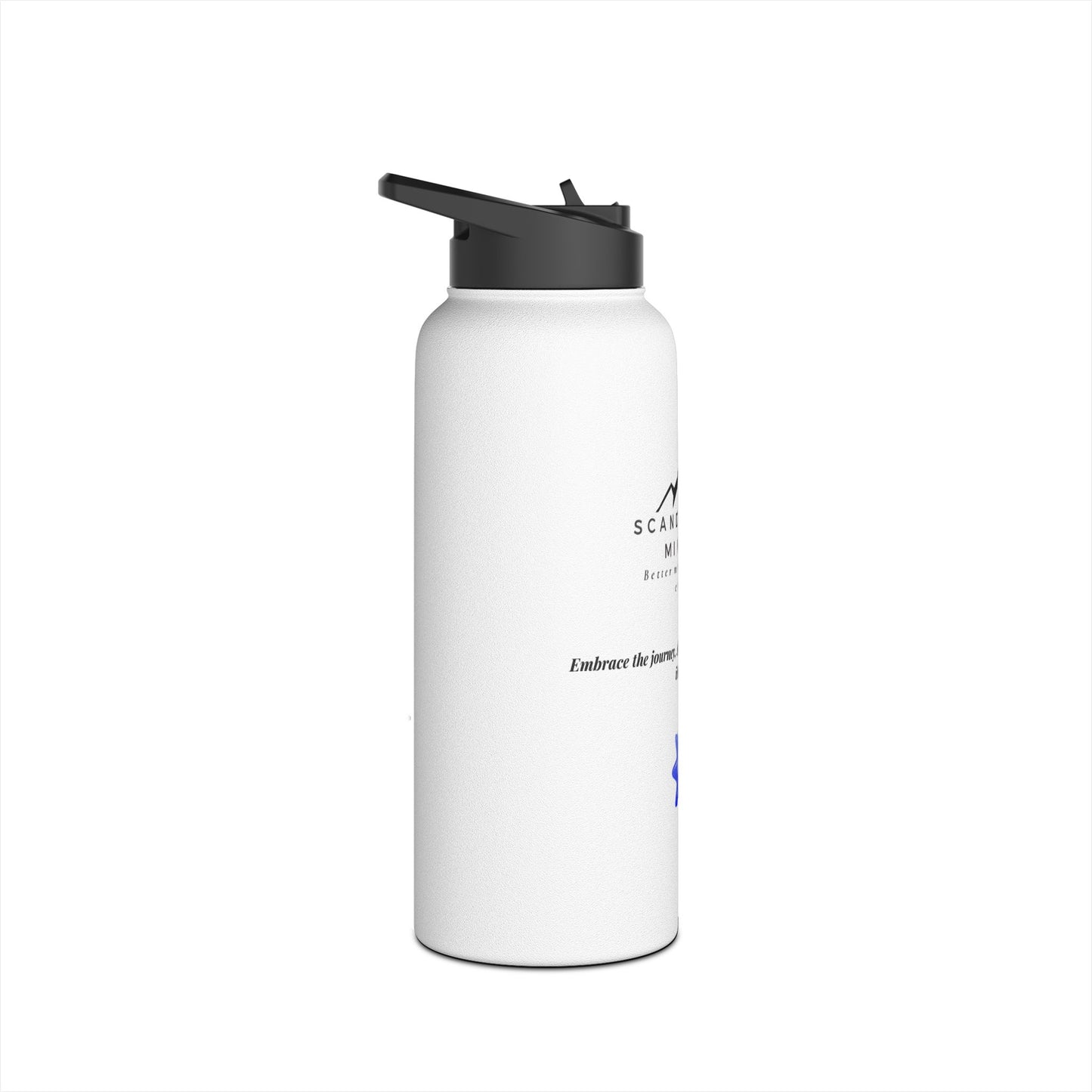 Stainless Steel Water Bottle SM Logo